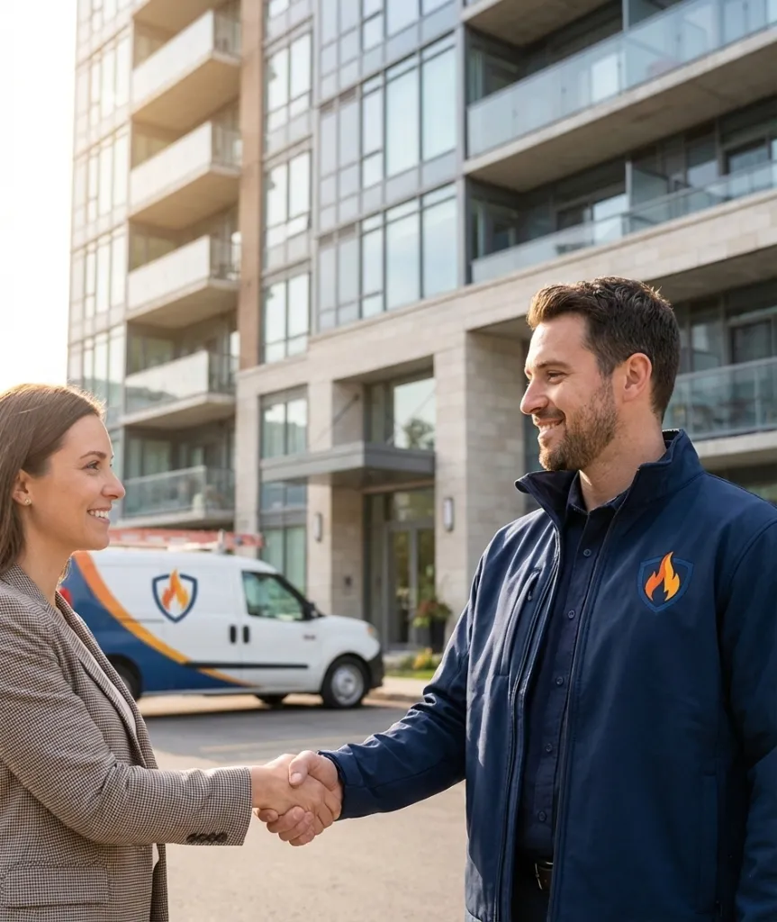 Le partenariat Verifincendie avec les syndics de copropriété pour une sécurité simplifiée