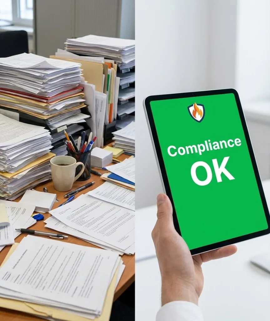 La transition numérique Verifincendie : de la pile de dossiers à la gestion simplifiée sur tablette